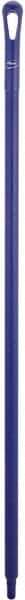 Vikan - 51 x 1-1/4" Polypropylene Squeegee Handle - European Threaded Connection, Purple - Best Tool & Supply