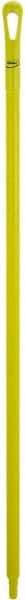 Vikan - 51 x 1-1/4" Polypropylene Squeegee Handle - European Threaded Connection, Yellow - Best Tool & Supply