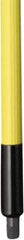 Remco - 187 x 1-1/4" Fiberglass Squeegee Handle - European Threaded Connection, Yellow, Telescoping - Best Tool & Supply