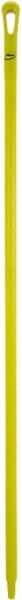 Vikan - 59 x 1-1/4" Polypropylene Squeegee Handle - European Threaded Connection, Yellow - Best Tool & Supply