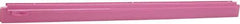 Vikan - 24" Rubber Blade Squeegee Refill - Double Edge, Pink, Plastic Holder - Best Tool & Supply