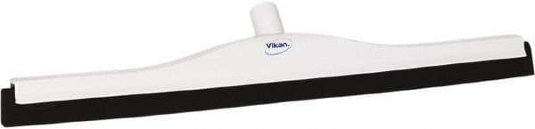 Vikan - 24" Foam Rubber Blade Bench Squeegee - Double Edge, White, Plastic Holder - Best Tool & Supply