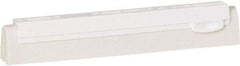 Vikan - 10" Foam Rubber Blade Squeegee Refill - Double Edge, White, Plastic Holder - Best Tool & Supply