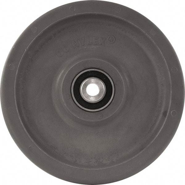 Caster Connection - 8 Inch Diameter x 2 Inch Wide, High Grade Nylon Caster Wheel - 2,000 Lb. Capacity, 2.2 Inch Hub Length, 1/2 Inch Axle Diameter, Sealed Precision Ball Bearing - Best Tool & Supply