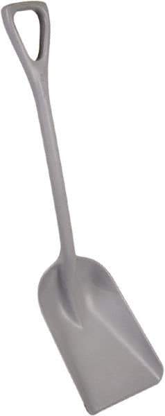 Remco - 14-1/2" High Square Plastic Shovel - 24-5/8" Long D-Grip Handle - Best Tool & Supply