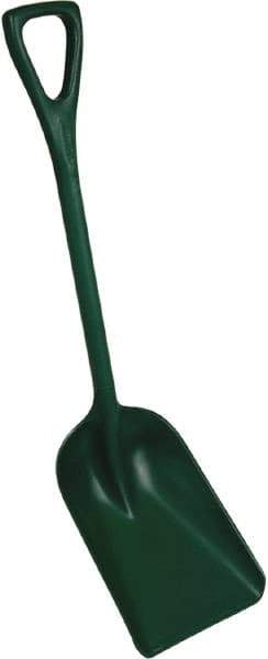 Remco - 14-1/2" High Square Plastic Shovel - 24-5/8" Long D-Grip Handle - Best Tool & Supply