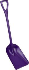 Remco - 14-1/2" High Square Plastic Shovel - 24-5/8" Long D-Grip Handle - Best Tool & Supply