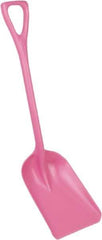 Remco - 14-1/2" High Square Plastic Shovel - 24-5/8" Long D-Grip Handle - Best Tool & Supply