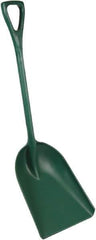 Remco - 17-1/8" High Square Plastic Shovel - 27" Long D-Grip Handle - Best Tool & Supply