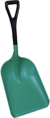 Remco - 18" High Square Plastic Shovel - 18" Long D-Grip Handle - Best Tool & Supply