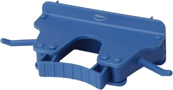 Vikan - 22 Lb Capacity, 3-5/32" Projection, Polypropylene/Rubber Wall Strip Organizer - 6-5/32" OAL - Best Tool & Supply