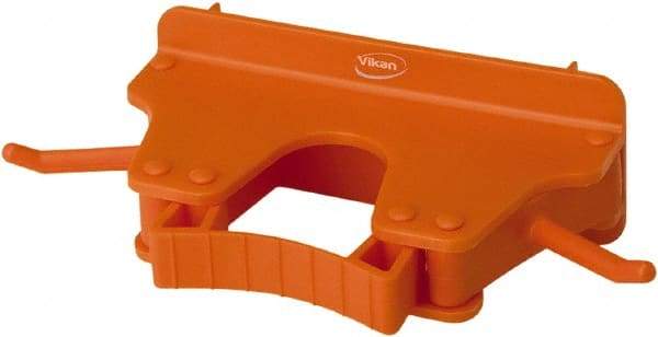 Vikan - 22 Lb Capacity, 3-5/32" Projection, Polypropylene/Rubber Wall Strip Organizer - 6-5/32" OAL - Best Tool & Supply