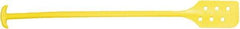 Remco - Yellow Polypropylene Mixing Paddle with Holes - 52" Overall Length - Best Tool & Supply