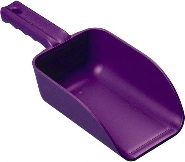 Remco - 32 oz Purple Polypropylene Flat Bottom Scoop - 4.3" Wide x 3" Deep Bowl, 11-1/2" OAL - Best Tool & Supply