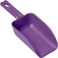 Remco - 16 oz Purple Polypropylene Flat Bottom Scoop - 3.2" Wide x 2" Deep Bowl, 10.4" OAL - Best Tool & Supply