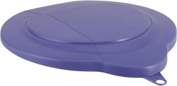 Vikan - 1.5 Gal Polypropylene Pail Lid - Purple, For Use with 5695 - Best Tool & Supply