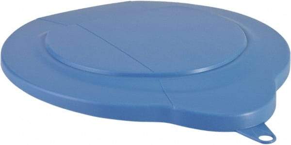 Vikan - 1.5 Gal Polypropylene Pail Lid - Blue, For Use with 5690 - Best Tool & Supply