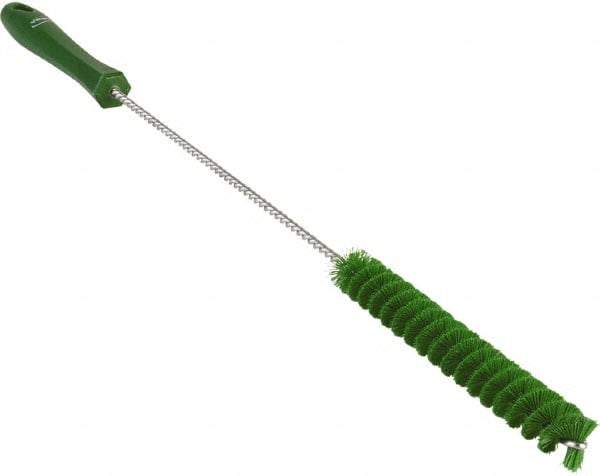 Vikan - 3/4" Diam Polyester Valve Brush - 19-5/8" OAL, 5-3/4" Head Length, Polypropylene & Stainless Steel Handle - Best Tool & Supply