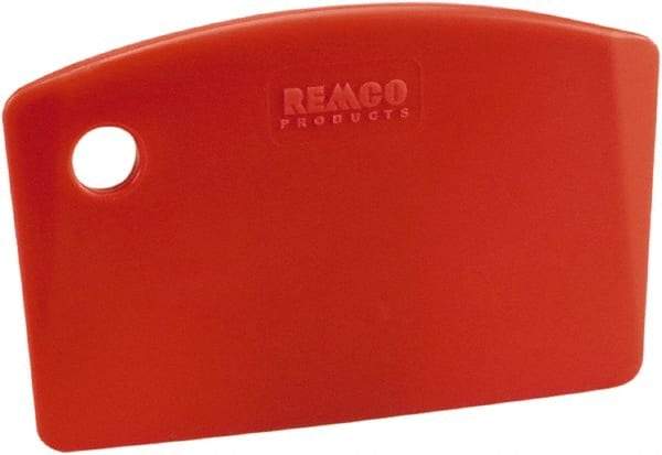 Remco - Stiff Polypropylene Straight Scraper - 5-1/2" Blade Width - Best Tool & Supply