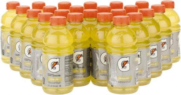 Gatorade - 12 oz Bottle Lemon-Lime Activity Drink - Ready-to-Drink - Best Tool & Supply