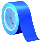 List 471 3" x 36 yds Vinyl Tape - Blue - Best Tool & Supply