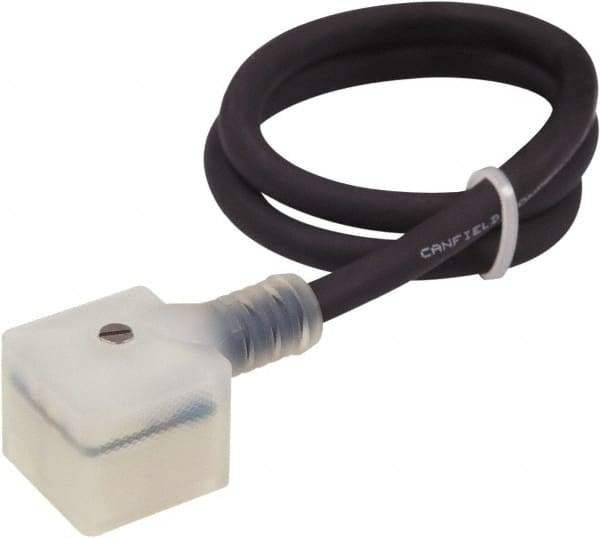 Canfield Connector - Solenoid Valve Connector/Gasket/Cord Assembly - Use with Solenoid Valves - Best Tool & Supply