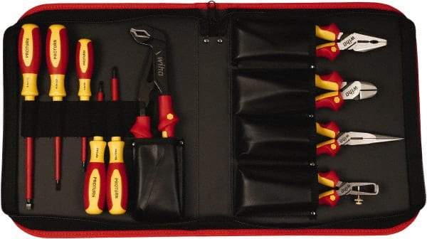 Wiha - 10 Piece Insulated Pliers Hand Tool Set - Comes in Box - Best Tool & Supply