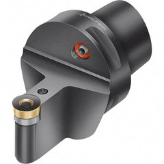 Walter - 0° Lead Angle, Indexable Turning Toolholder - 90mm OAL, Series PRDC-CAPTO-AUSSEN - Best Tool & Supply