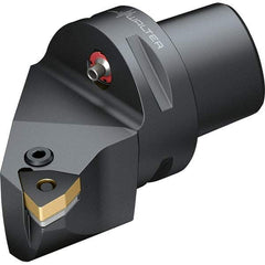 Walter - 95° Lead Angle, Indexable Turning Toolholder - 103mm OAL, Series PWLN-CAPTO-AUSSEN - Best Tool & Supply