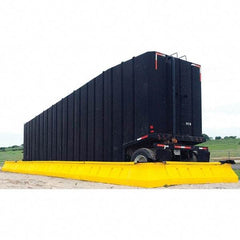 UltraTech - 14,336 Gal Polyethylene Containment Berm System - 3' High x 55' Wide x 11" Long - Best Tool & Supply