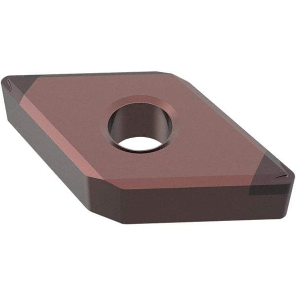 Seco - DNGM150412 Grade CH2540 PCBN Turning Insert - TiSiN Finish, Diamond, 1/2" Inscr Circle, 4.76mm Thick, 0.05" Corner Radius - Best Tool & Supply