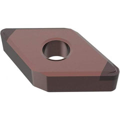 Seco - DNGM150408 Grade CH2540 PCBN Turning Insert - TiSiN Finish, Diamond, 1/2" Inscr Circle, 4.76mm Thick, 0.03" Corner Radius - Best Tool & Supply