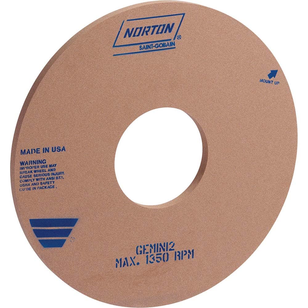 Norton - Centerless & Cylindrical Grinding Wheels Wheel Diameter (Inch): 16 Wheel Width (Inch): 1 - Best Tool & Supply