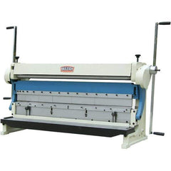 Baileigh - Combination Roller, Shear & Brake Machines Maximum Mild Steel Shearing Capacity (Gauge): 16 Maximum Mild Steel Bending Capacity (Gauge): 16 - Best Tool & Supply