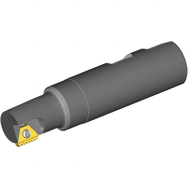 Vargus - 1.654" Cut Diam, 1.77" Max Depth of Cut, 1-1/4" Shank Diam, Internal/External Indexable Thread Mill - Insert Style 5, 5/8" Insert Size, 2 Inserts, Toolholder Style TMNC, 4.646" OAL - Best Tool & Supply