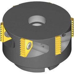 Vargus - 4.921" Cut Diam, 11.811" Max Depth of Cut, 1-1/2" Arbor Hole Diam, 1-1/2" Shank Diam, Internal/External Indexable Thread Mill - Insert Style 5, 5/8" Insert Size, 9 Inserts, Toolholder Style TMSH-D, 2-1/2" OAL - Best Tool & Supply