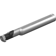 Vargus - Internal Thread, Right Hand Cut, 16mm Shank Width x 15mm Shank Height Indexable Threading Toolholder - 100mm OAL, V14TH Insert Compatibility, CV Toolholder, Series Mini-V Reinforced - Best Tool & Supply