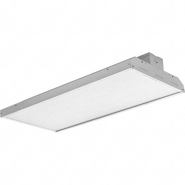 Eiko Global - 1 Lamp, 110 Watts, LED, High Bay Fixture - 2' Long x 92.5mm High x 320mm Wide, 120-277 Volt, Steel Housing - Best Tool & Supply