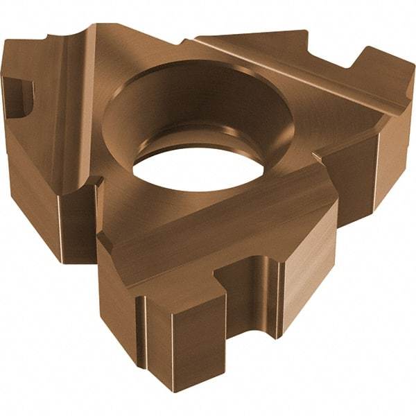 Vargus - 4FIR Internal Right Hand 5 BUT Laydown Threading Insert - Grade VRX, AlTiN Coated Carbide - Best Tool & Supply