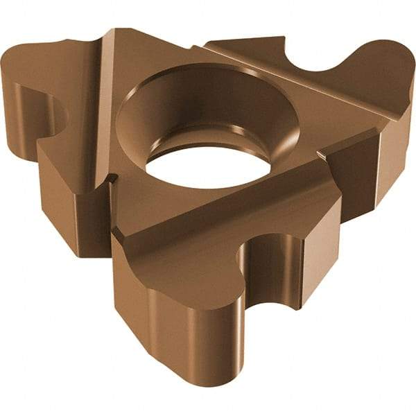 Vargus - 4FIR Internal Right Hand 6 RD Laydown Threading Insert - Grade VRX, AlTiN Coated Carbide - Best Tool & Supply