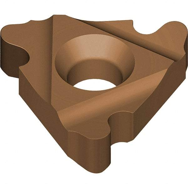 Vargus - 3IR Internal Right Hand 6 RD Laydown Threading Insert - Grade VRX, AlTiN Coated Carbide - Best Tool & Supply