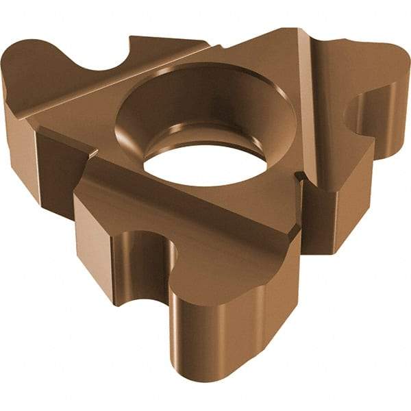 Vargus - 4FER External Right Hand RD20400 Laydown Threading Insert - Grade VRX, AlTiN Coated Carbide - Best Tool & Supply