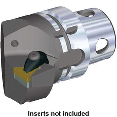 Kennametal - Insert Style TN.. 220408, TN.. 432, 70mm Head Length, Right Hand Cut, Internal/External Modular Threading Cutting Unit Head - System Size KM4X63, 43mm Center to Cutting Edge, Series Kenclamp - Best Tool & Supply