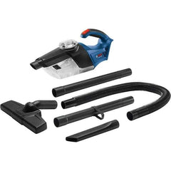 Bosch - Cordless Battery Vacuum Cleaner - 18 Volts, 6.3 Amps, 113 Watts, 2.9 Lb, Accessories Included - Best Tool & Supply