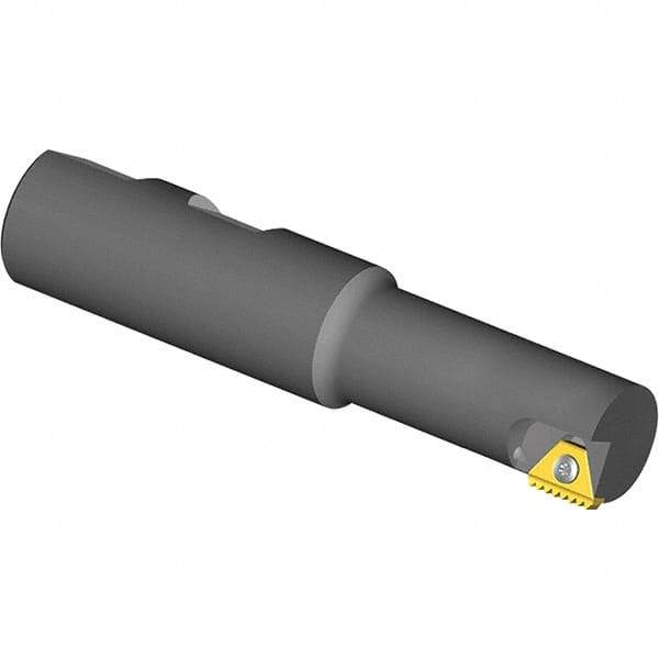 Vargus - 1.181" Cut Diam, 2.05" Max Depth of Cut, 1" Shank Diam, Internal/External Indexable Thread Mill - Insert Style 5, 5/8" Insert Size, 1 Insert, Toolholder Style TMC, 4.37" OAL - Best Tool & Supply