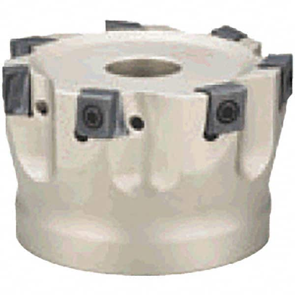 Tungaloy - 2-1/2" Cut Diam, 3/4" Arbor Hole Diam, Indexable Square-Shoulder Face Mill - Best Tool & Supply