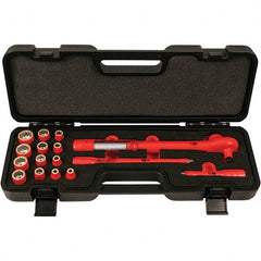 Wiha - 16 Piece Adjustable Torque Wrench & Socket Set - Best Tool & Supply
