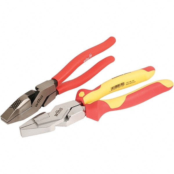 Wiha - Plier Sets Set Type: Insulated Pliers; Linesman Pliers Number of Pieces: 2 - Best Tool & Supply