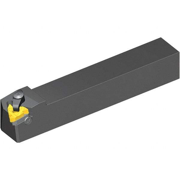 Vargus - External Thread, Right Hand Cut, 20mm Shank Width x 20mm Shank Height Indexable Threading Toolholder - 128.6mm OAL, 3ER Insert Compatibility, AL Toolholder, Series Standard - Best Tool & Supply