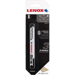 Lenox - Jig Saw Blades Blade Material: Bi-Metal Blade Length (Inch): 3-1/2 - Best Tool & Supply